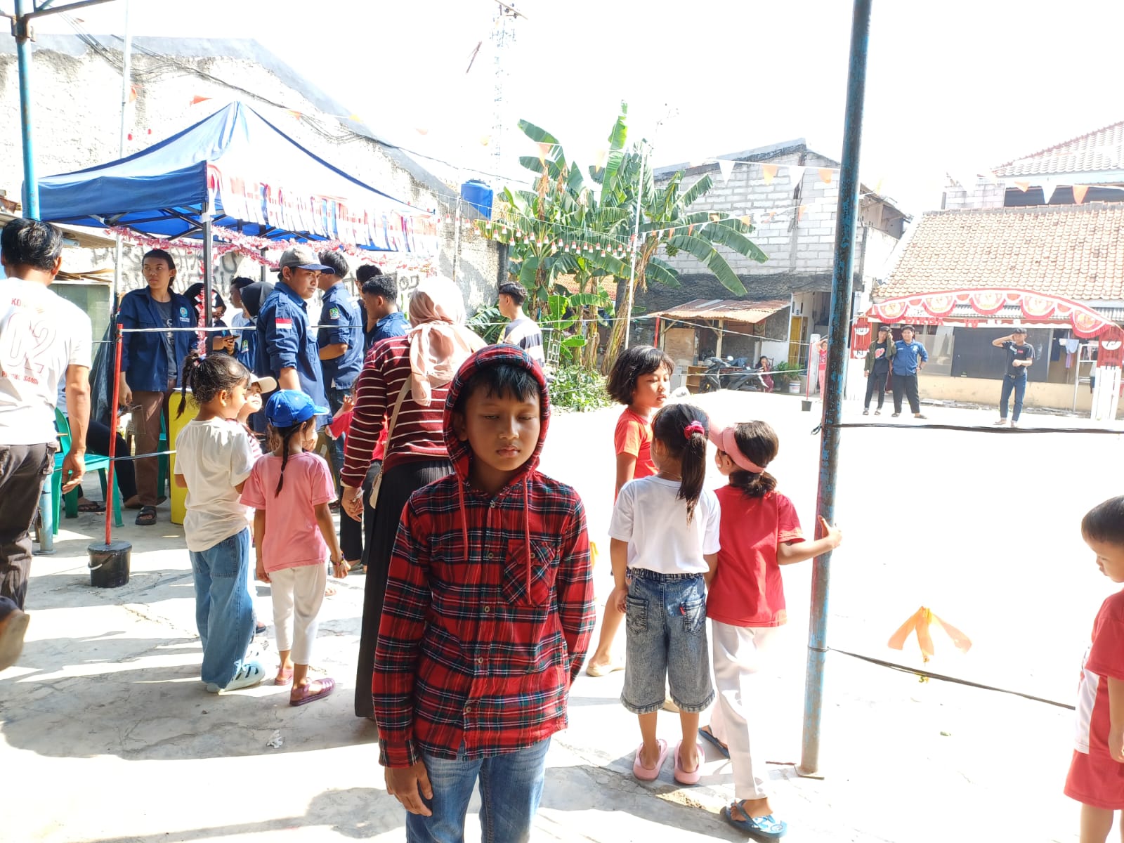 Salah satu peserta lomba, Verrel Melvino Karwur
