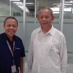 Foto Kiri Sekjen HIMNI Mudjiono dan Kanan Ketum HIMNI Prof. Susilo