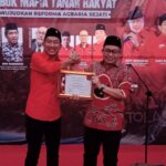 Foto: Anggota DPR RI Fraksi PDI Perjuangan sekaligus anggota Panitia Khusus (Pansus) Konflik Agraria, Sofwan Dedy A (kanan)