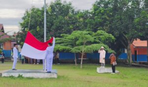 dokumentasi pengibar benderah sumpah pemudah