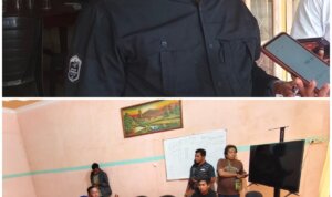 Hering PT.AJP dan PT. SBM bersama masa aksi Hering PT.AJP dan PT. SBM bersama masa aksi