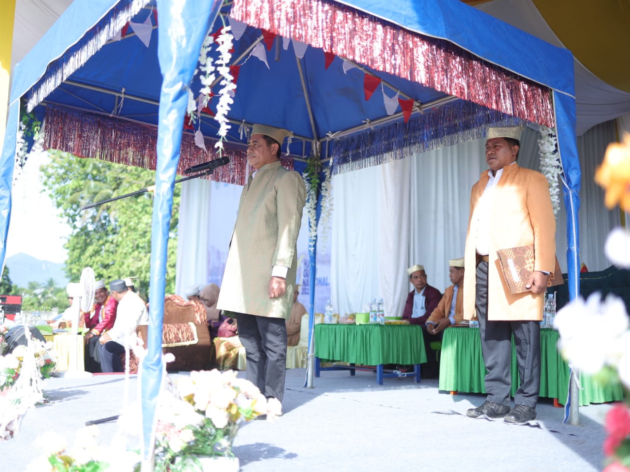 Bupati Haltim Jadi Irup Hari Guru Nasional