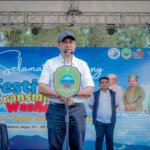 Sambutan Bupati Haltim Dalam Acara HUT Transmigrasi Wasile ke 43 2025