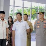 Kunjungan Wakil Gubernur Maluku Utara Di Dampingi Oleh Bupati Haltim dan Kapolres Haltim