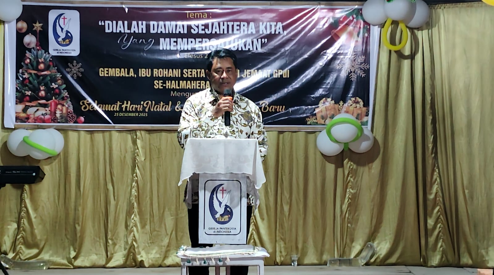 Sambutan Bupati Haltim