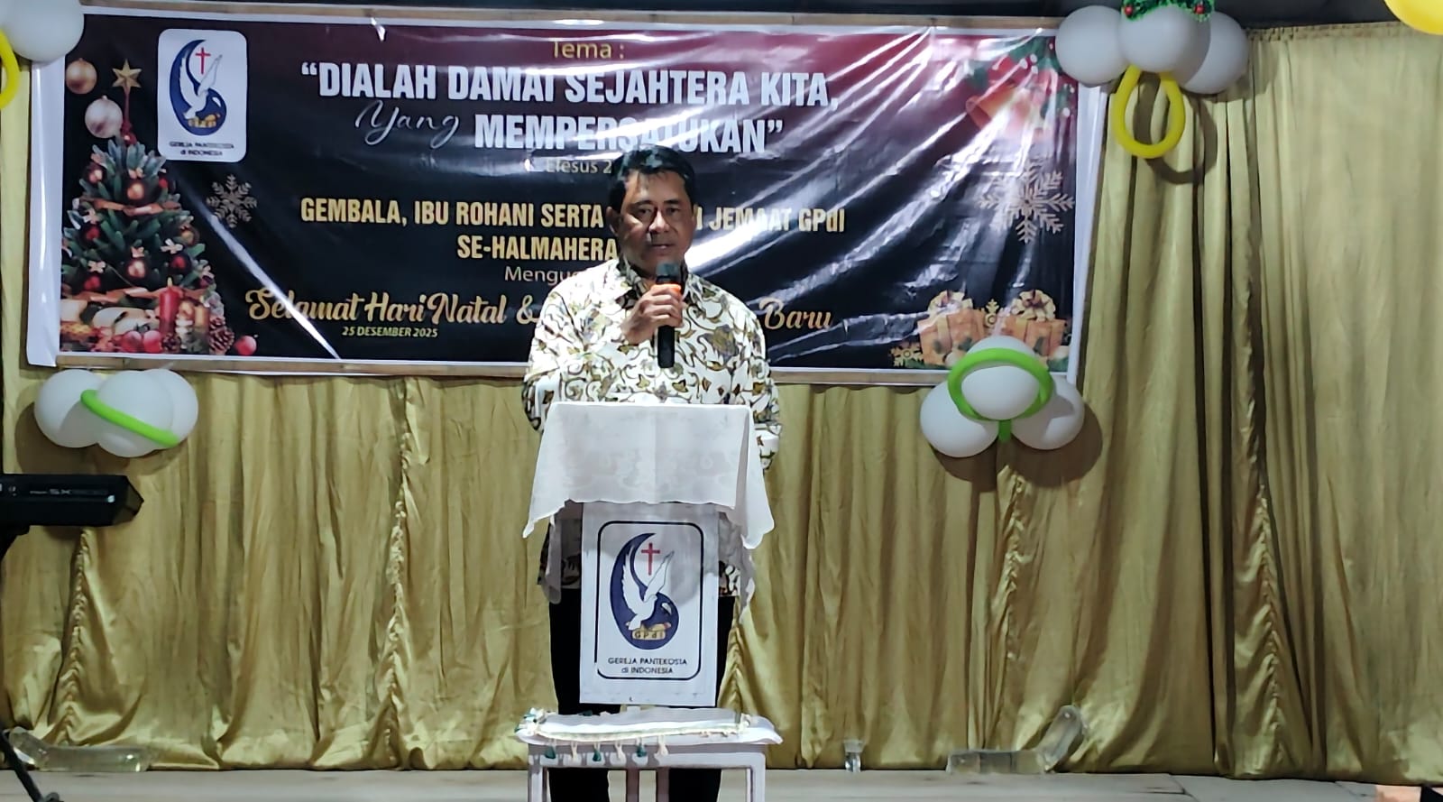 Sambutan Bupati Haltim